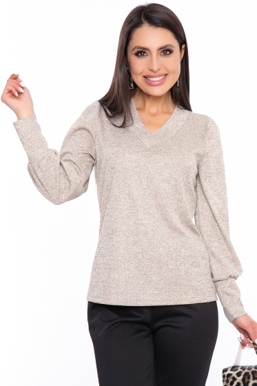 Джемпер "Синди" с люрексом (беж) Б2797