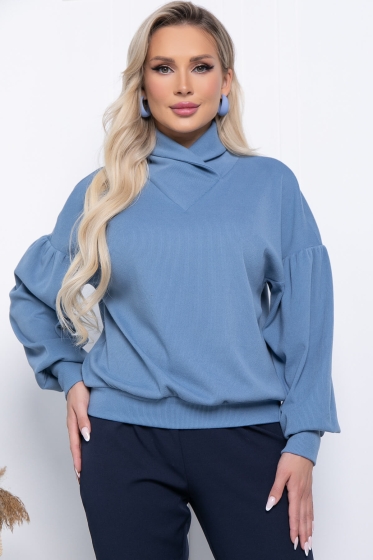 Джемпер "Вельда" Б7198 (джинс)