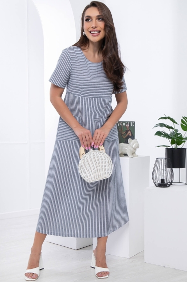 Платье "Сальма" (грей) П6708