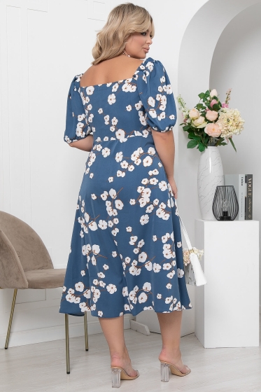 Платье "Рузанна" (блю) П5892