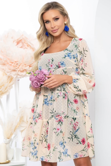 Платье "Милее всех" (беж) П5215