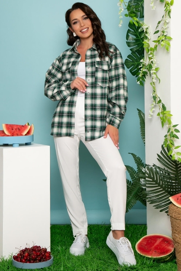 Рубашка "Вайлет" (грин) Б3106