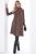 Платье "Мару" (кофе) П9010