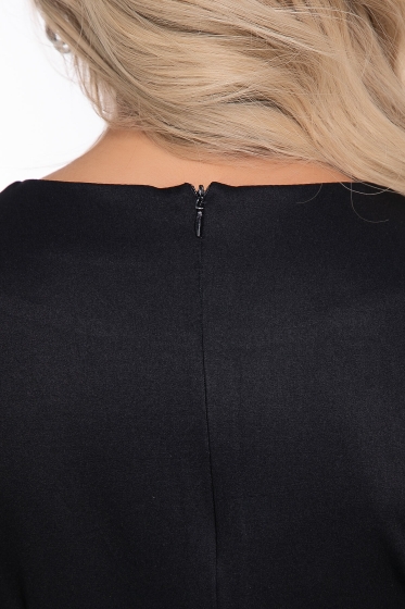 Платье "Идеал красоты" (черное) П8487