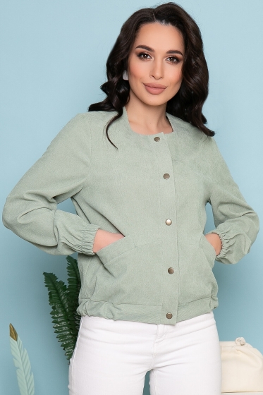 Бомбер "Диамант" (весенняя зелень) Б3418