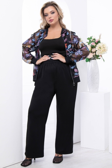 Бомбер "Райская птица" (блэк) Б7556