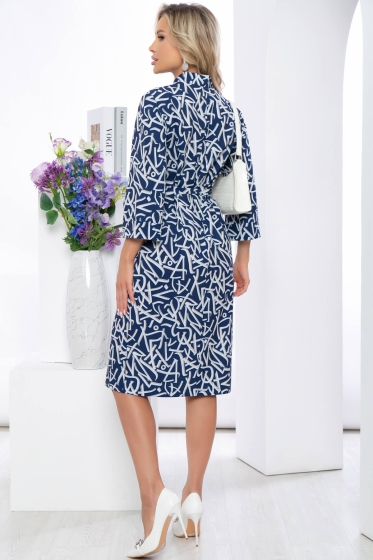 Платье "Мира" (блю) П5319