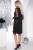 Платье "Моника" (блэк) НЬЮ П7915 Платье "Моника" (блэк) НЬЮ П7915