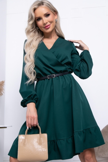 Платье "Патрисия" П7259 (изумруд)