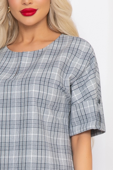 Платье "Персея" (клетка) П4274