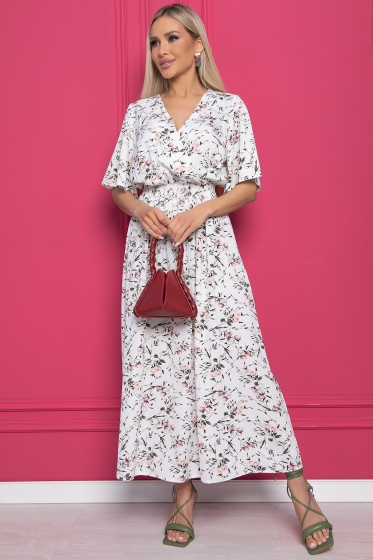 Платье "Милена" (белое) П8927