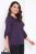 Туника "Мечтательная натура" (фиолет) Б2910