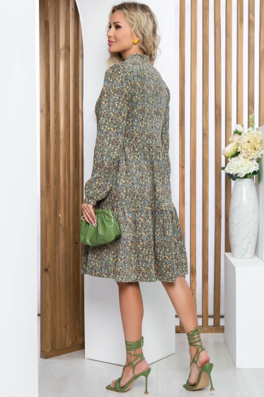 Платье "Игривое настроение" (цветочный принт) НЬЮ П5305