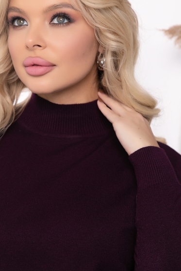 Водолазка Осенняя история (слива) Б14550-20М