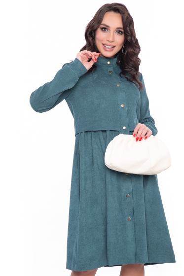 Платье "Муза" (изумруд) НЬЮ П3132