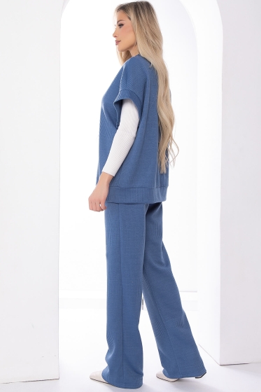 Костюм "Уютный шарм" (джинс) К8230