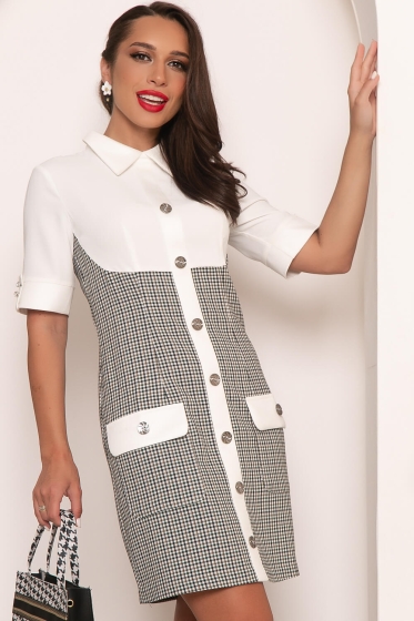 Платье "Токио" (вайт) П4173