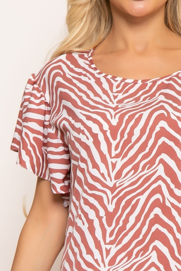 Платье "Фантазия" (пыльная роза) П4032