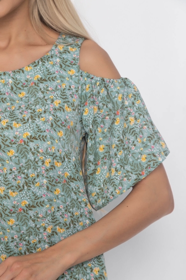 Платье Марианна олива П10105