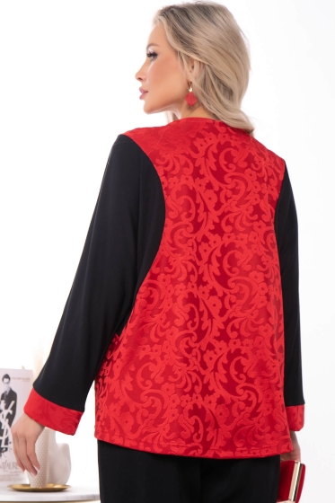 Джемпер "Взрывная волна" (рэд) Б7558