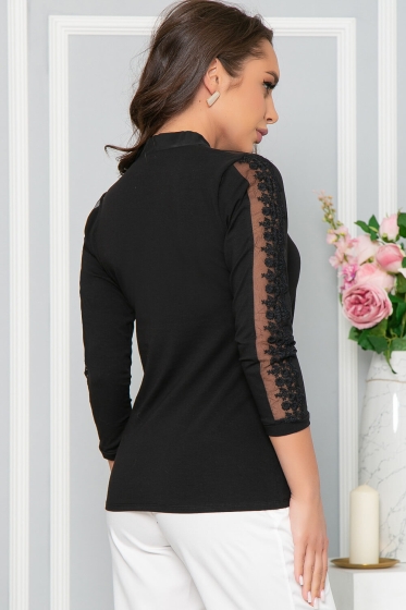 Блуза "Пандора" (блэк) Б5157