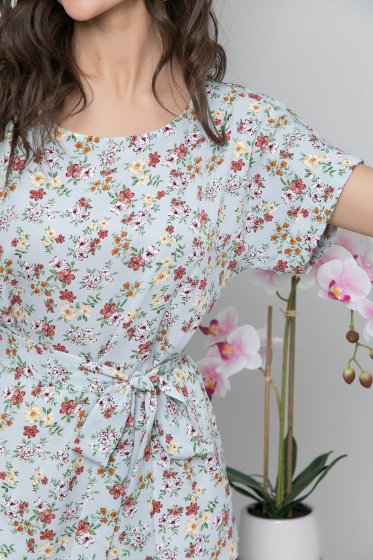 Блуза "Амади" (голубая) Б5676