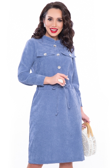 Платье "Сафари" (джинс) П3070