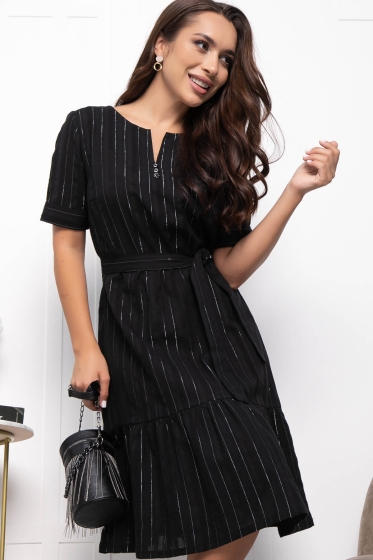 Платье "Амара" (блэк) П7353