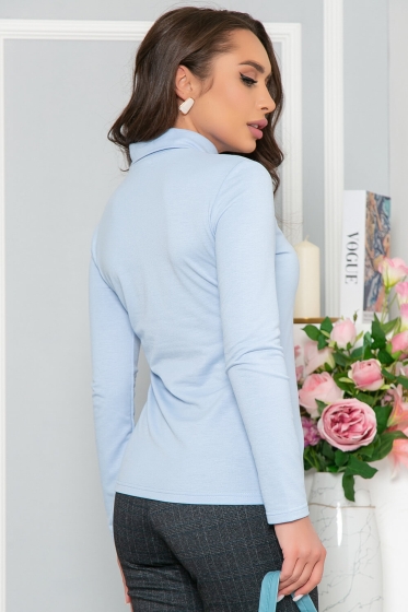 Водолазка базовая (голубая) Б5197