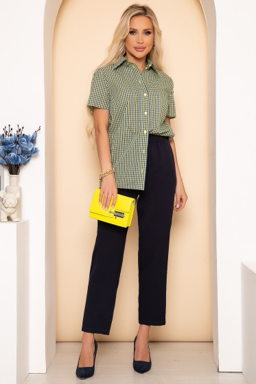 Рубашка "Классика" (желтая клетка) Б3859