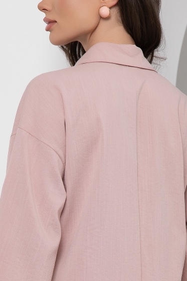 Платье "Индира" (пыльная роза) П5943