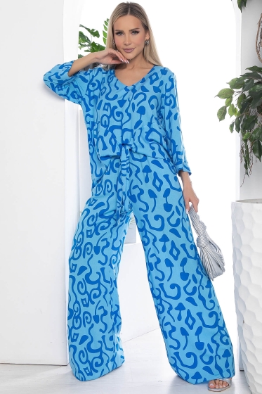 Костюм Лиана (голубой) К10242