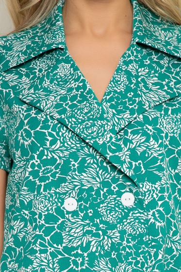 Платье "Летний мотив" (грин) П3619