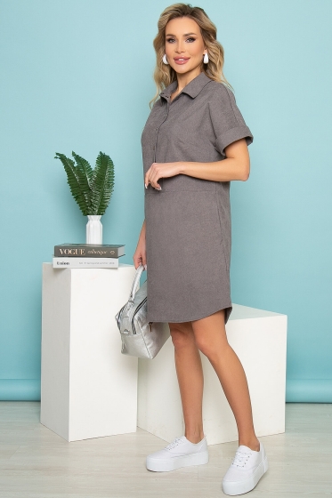 Платье "Никки" (грей) П3455