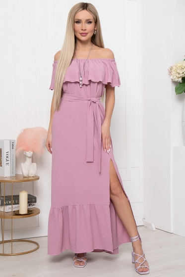 Платье "Линда" (лилас) П6713