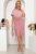 Платье "Неотразимая" (пинк) П4124 Платье "Неотразимая" (пинк) П4124