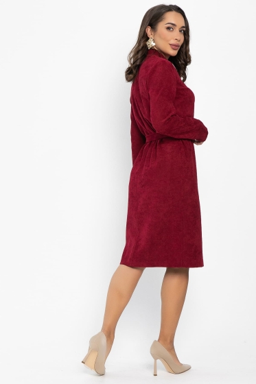 Платье Классическая грация (вишневое) П13666-19М