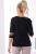 Блуза "Азалия" (черная) Б8311 Блуза "Азалия" (черная) Б8311