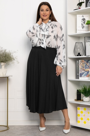 Юбка Виста (черная) Ю14064-25М