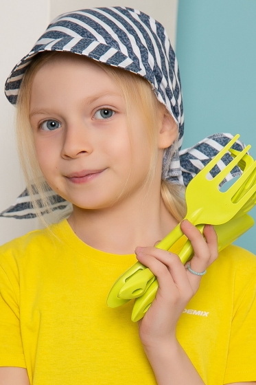 Косынка с козырьком (морская синяя) КК4