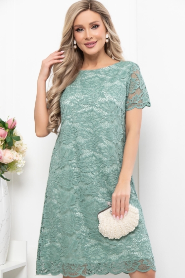Платье "Шантильи" (мята) П5790