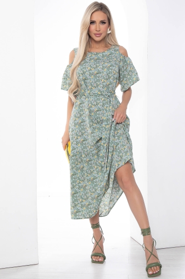 Платье Марианна олива П10105