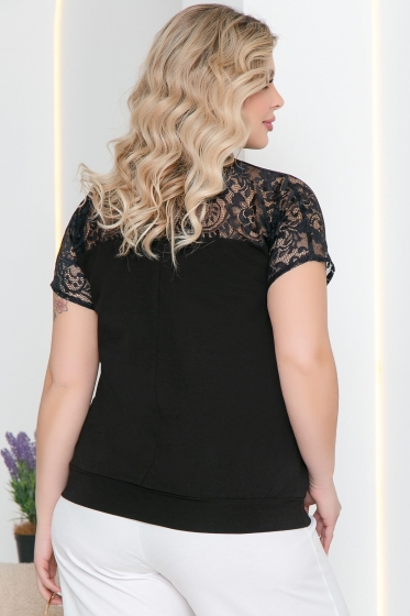 Блуза "Анила" (блэк) Б5553