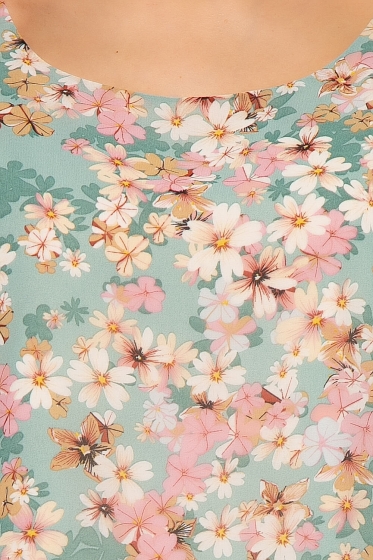 Костюм "Неповторимый шарм" (пыльная мята) К3632