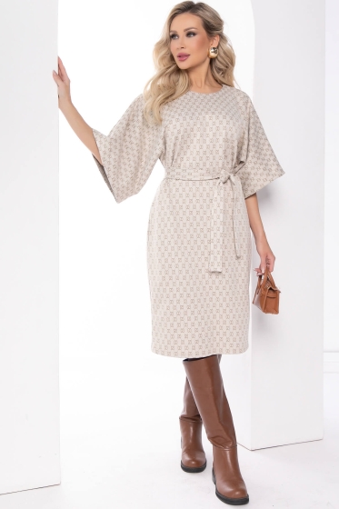 Платье "Наоми" (экрю) П9004
