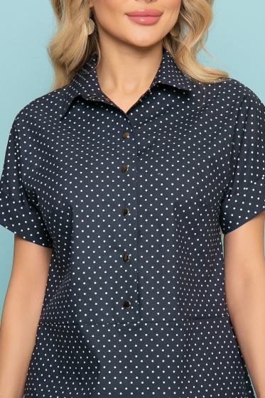 Платье "Никки" (блю) П3467