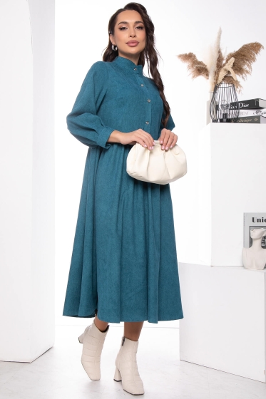 Платье "Виолетта" (морская волна) П7612