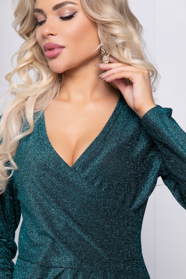 Платье "Кирстен" (изумруд) П7710