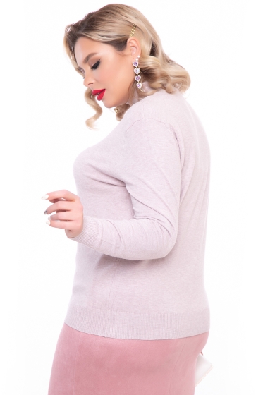 Водолазка "Весенняя история" (сиреневый жемчуг) Б3185