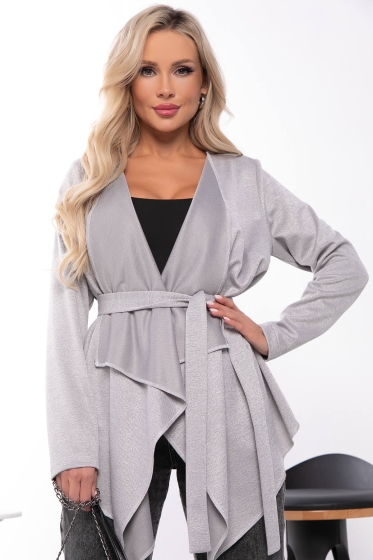 Кардиган "Всеми любимая" (серебро) Б7530